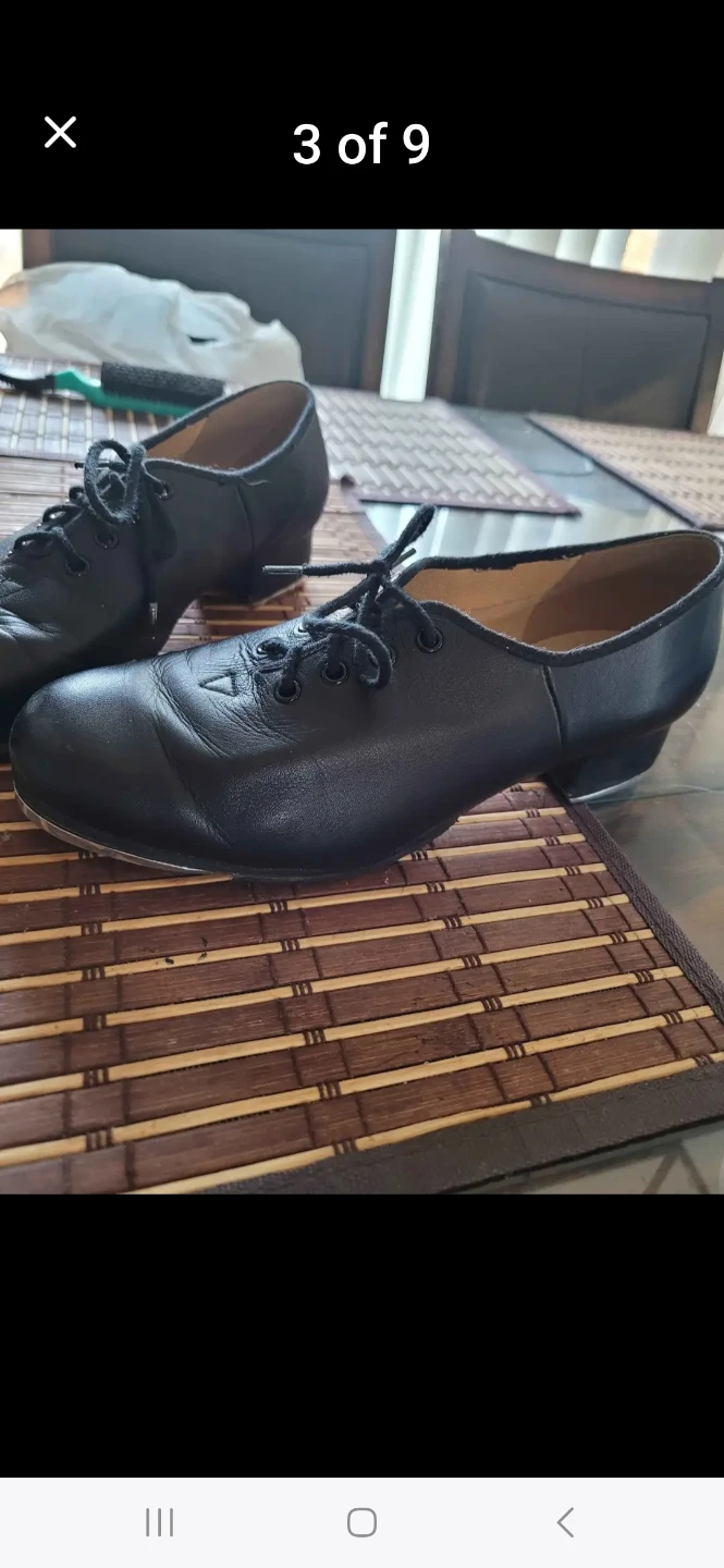 Black Leather Tap Shoes by Bloch - photo 2