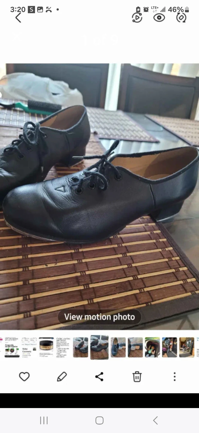 Black Leather Tap Shoes by Bloch - photo 4