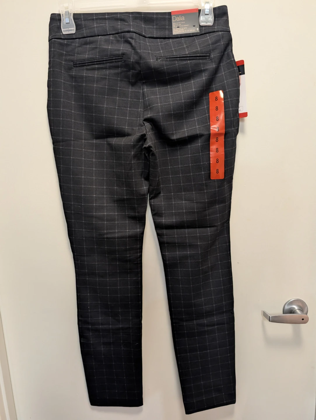 Dalia Women's Plaid Pants Size 8 - photo 2