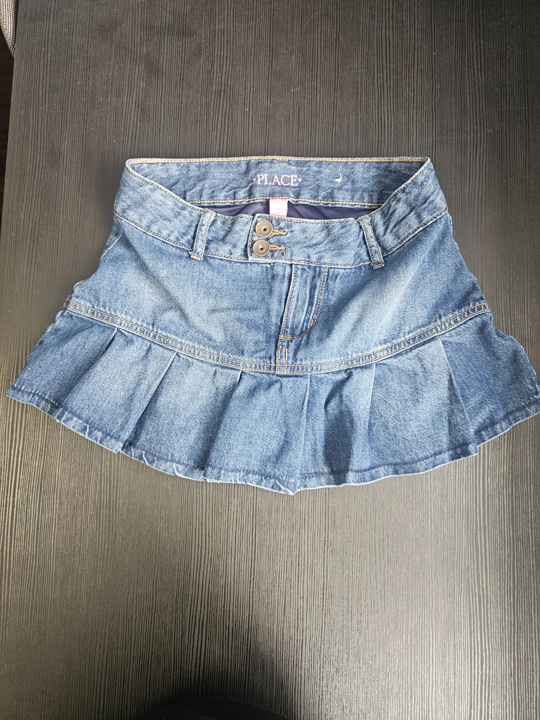 The Children's Place Denim Skirt with Built-in Shorts