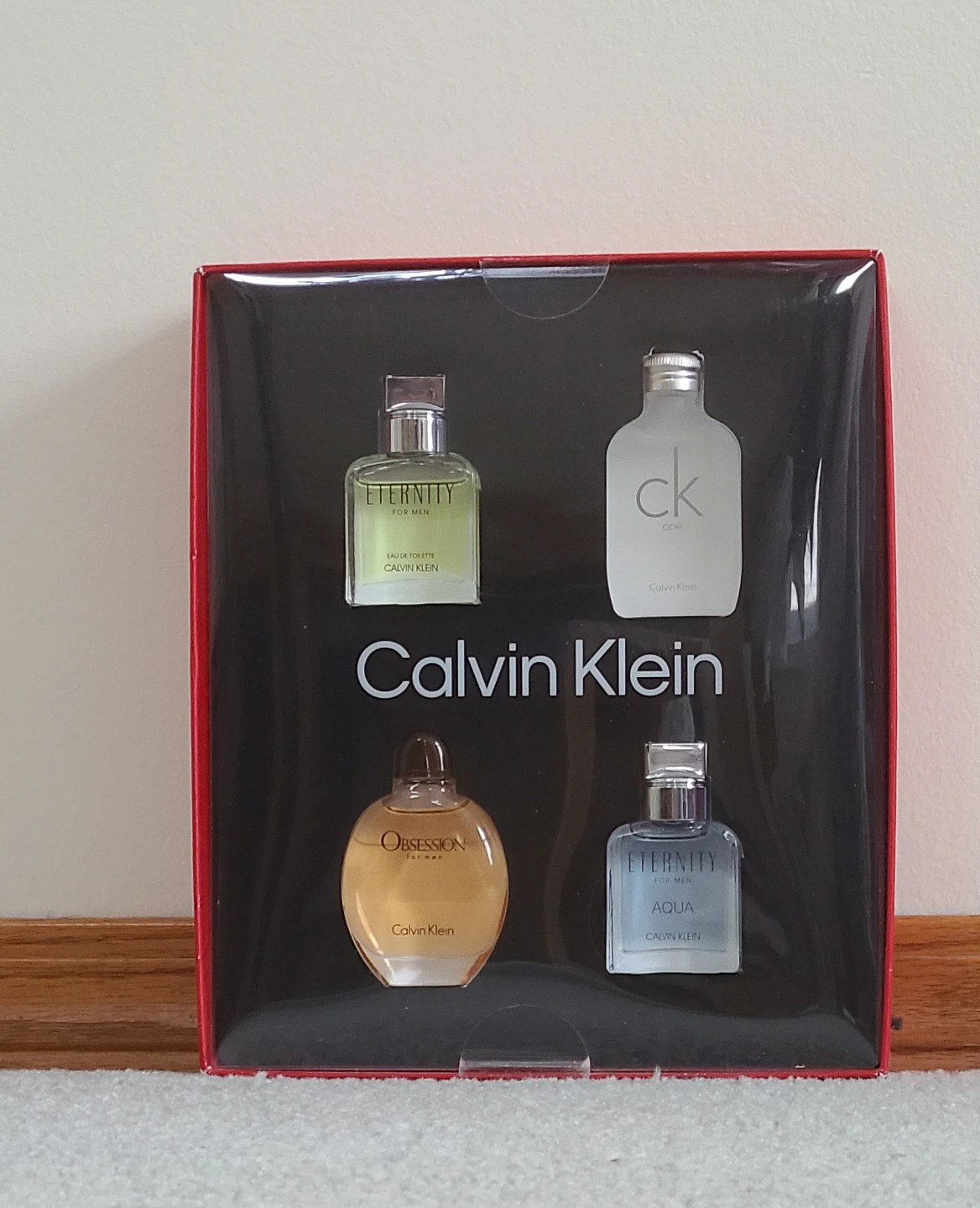 Calvin Klein Men's Fragrance Miniatures Gift Set