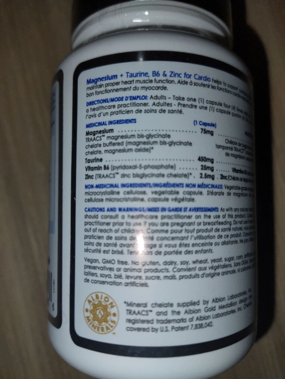 CanPrev Magnesium + Taurine, B6 & Zinc Cardio - photo 2