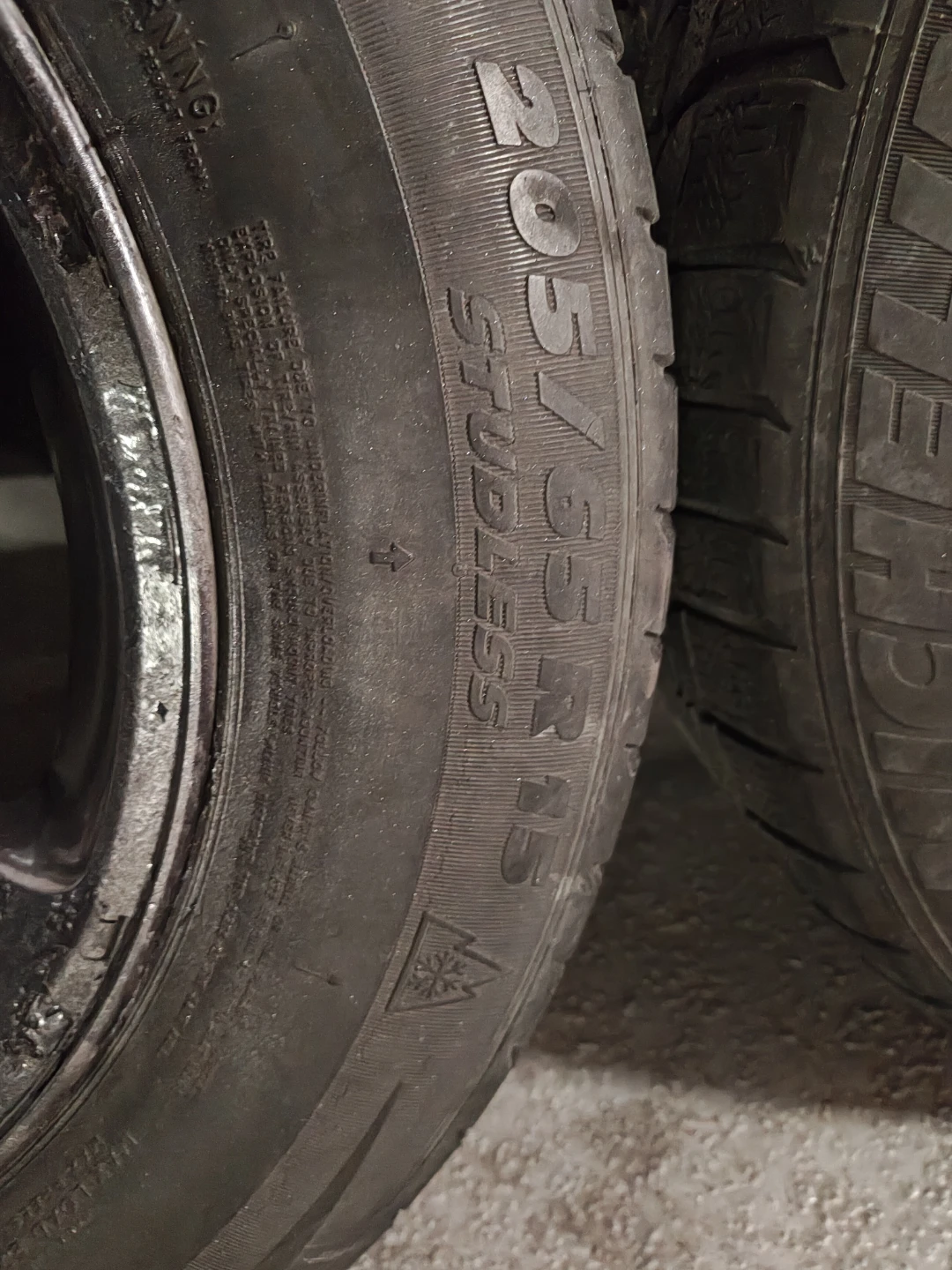Michelin X-Ice 205/55R16 Winter Tires - photo 3