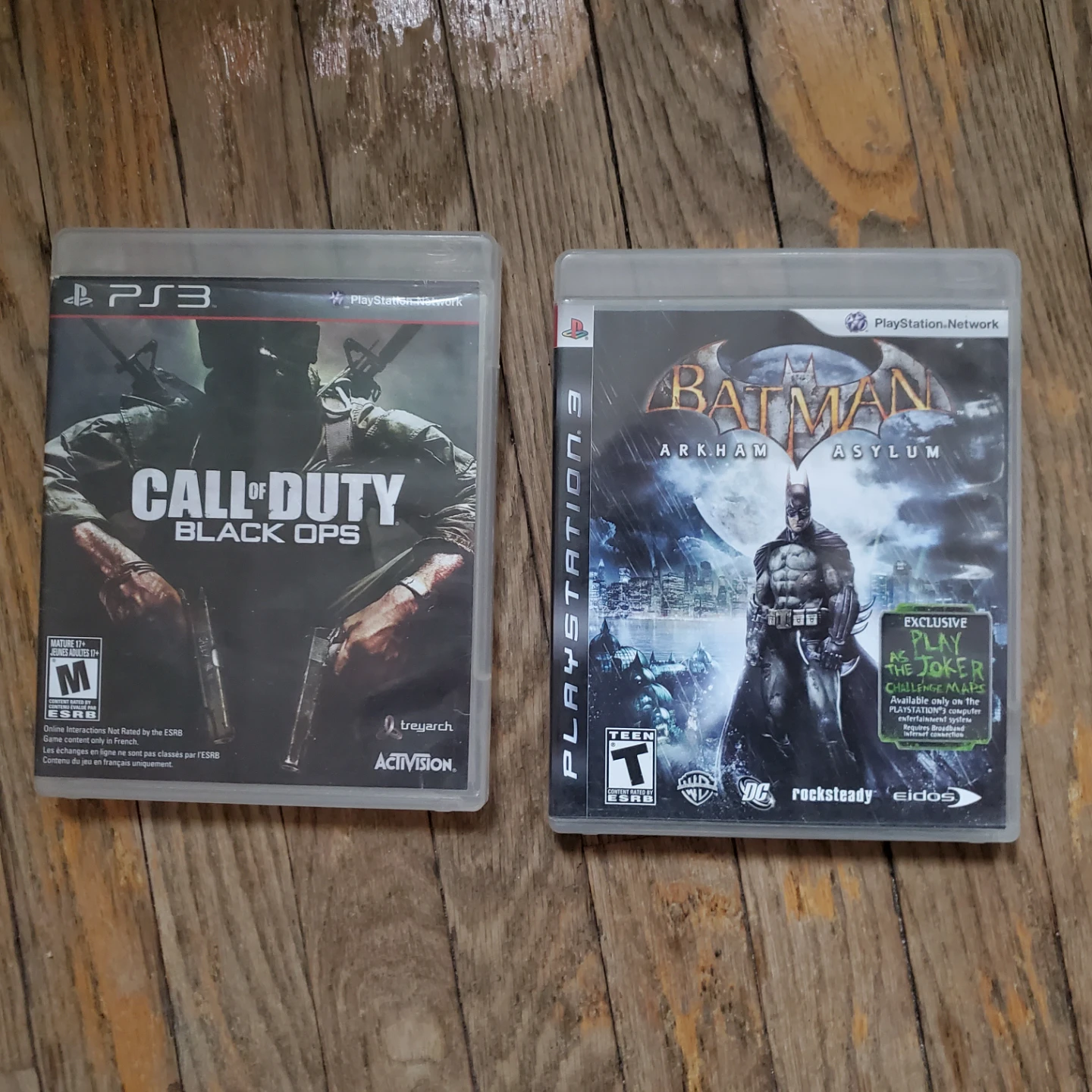 PS3 Games: Call of Duty, Batman