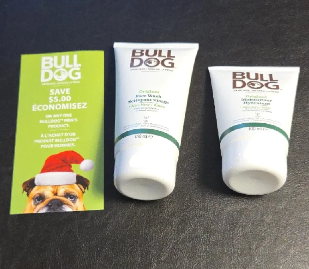 Bull Dog Original Skincare Duo Set Face Wash & Moisturizer