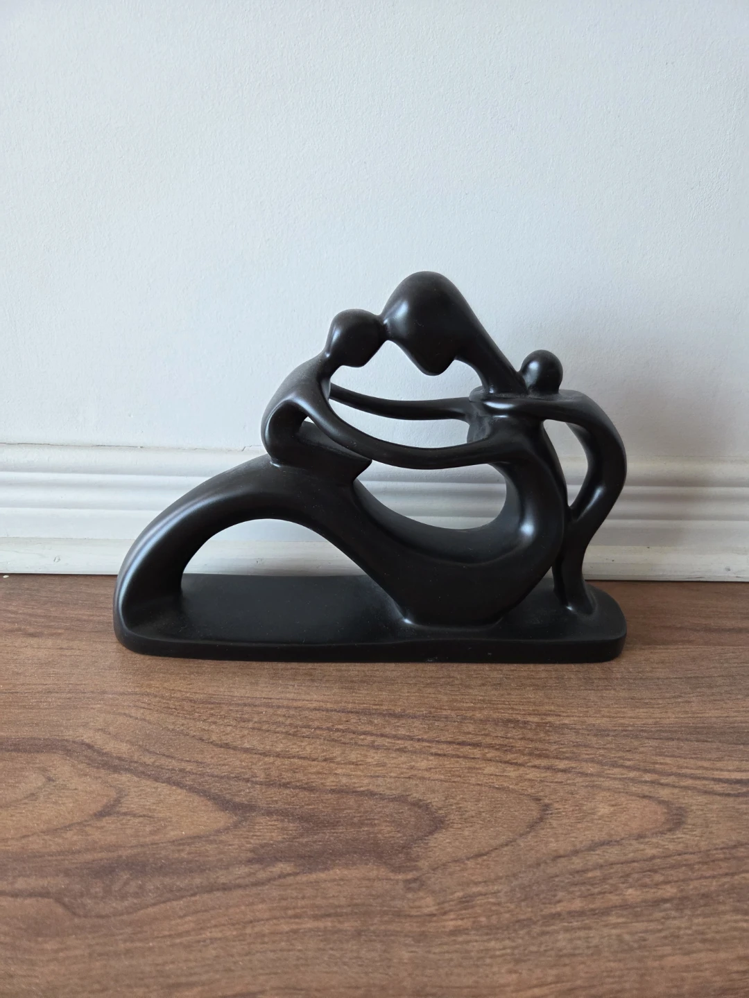 Black Abstract Family Sculpture