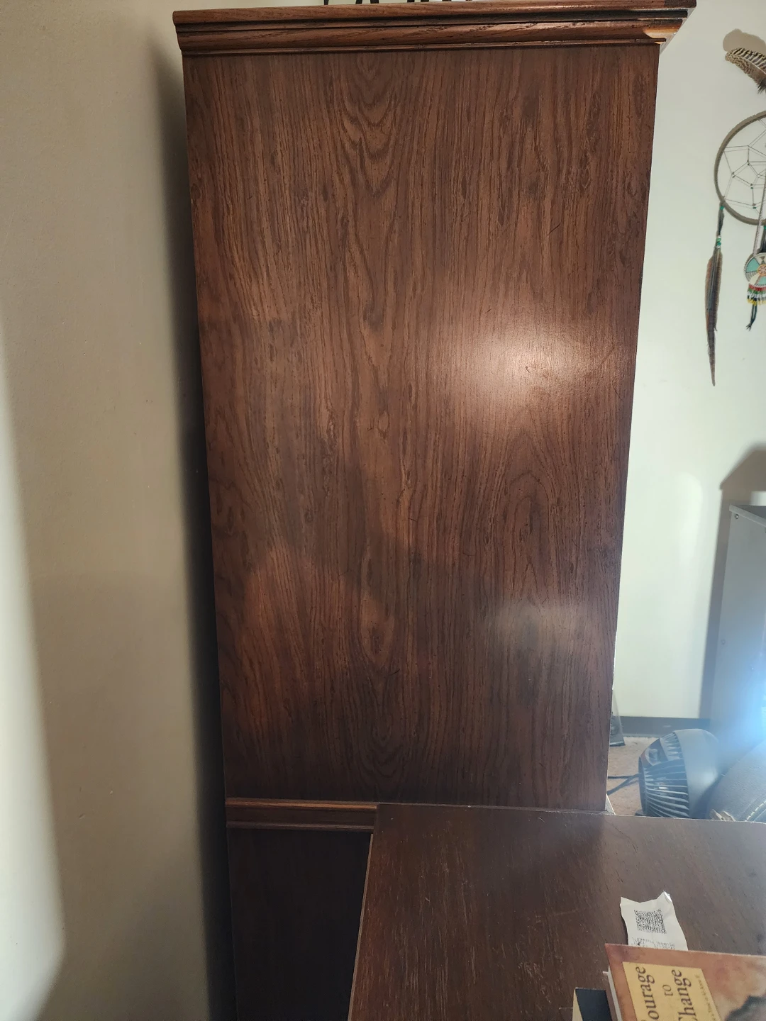 Vintage Wooden Highboy Dresser - photo 4