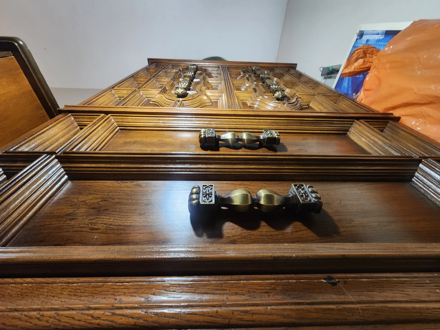 Vintage Wooden Highboy Dresser - photo 5