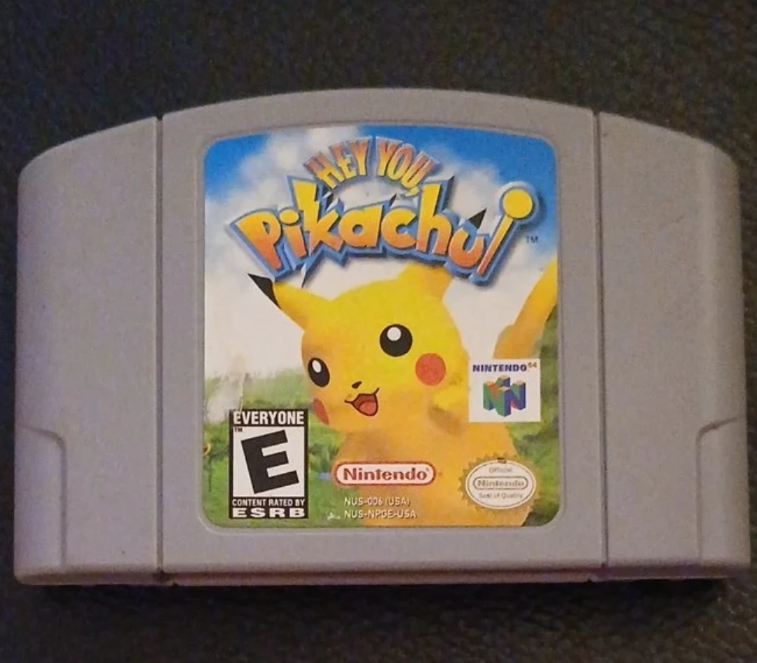 Hey You, Pikachu! Nintendo 64
