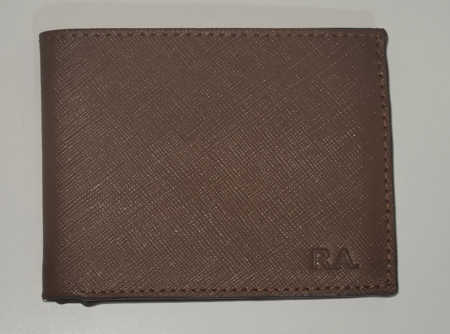 Navy Crew Brown Bifold Wallet