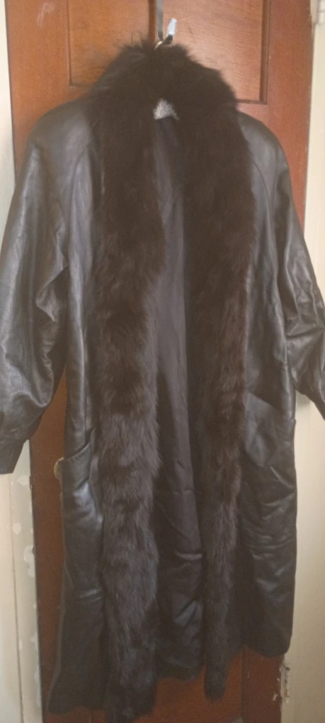 Mink and leather