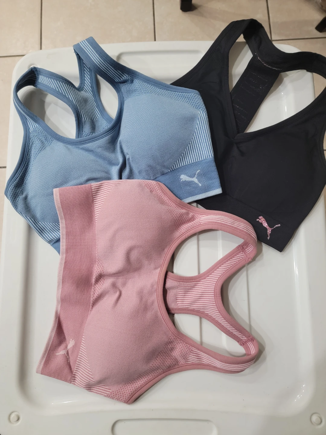 Puma Sports Bras (3-Pack)