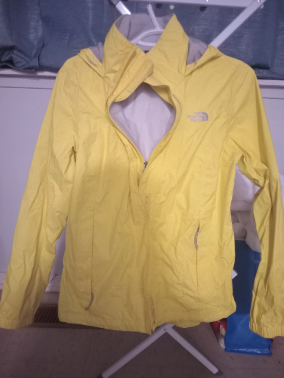The North Face Yellow Rain Jacket