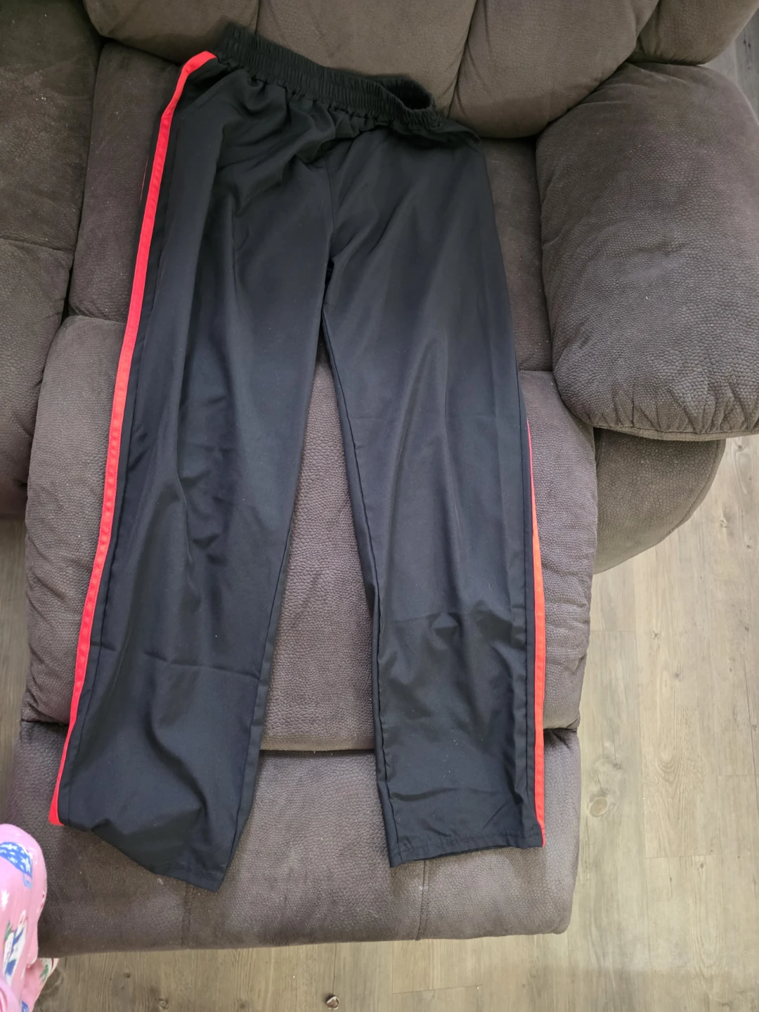 Black Track Pants - Size 170