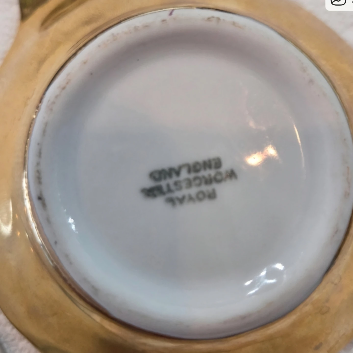 Vintage Royal Worcester & Weatherby Trinket Dishes - photo 4