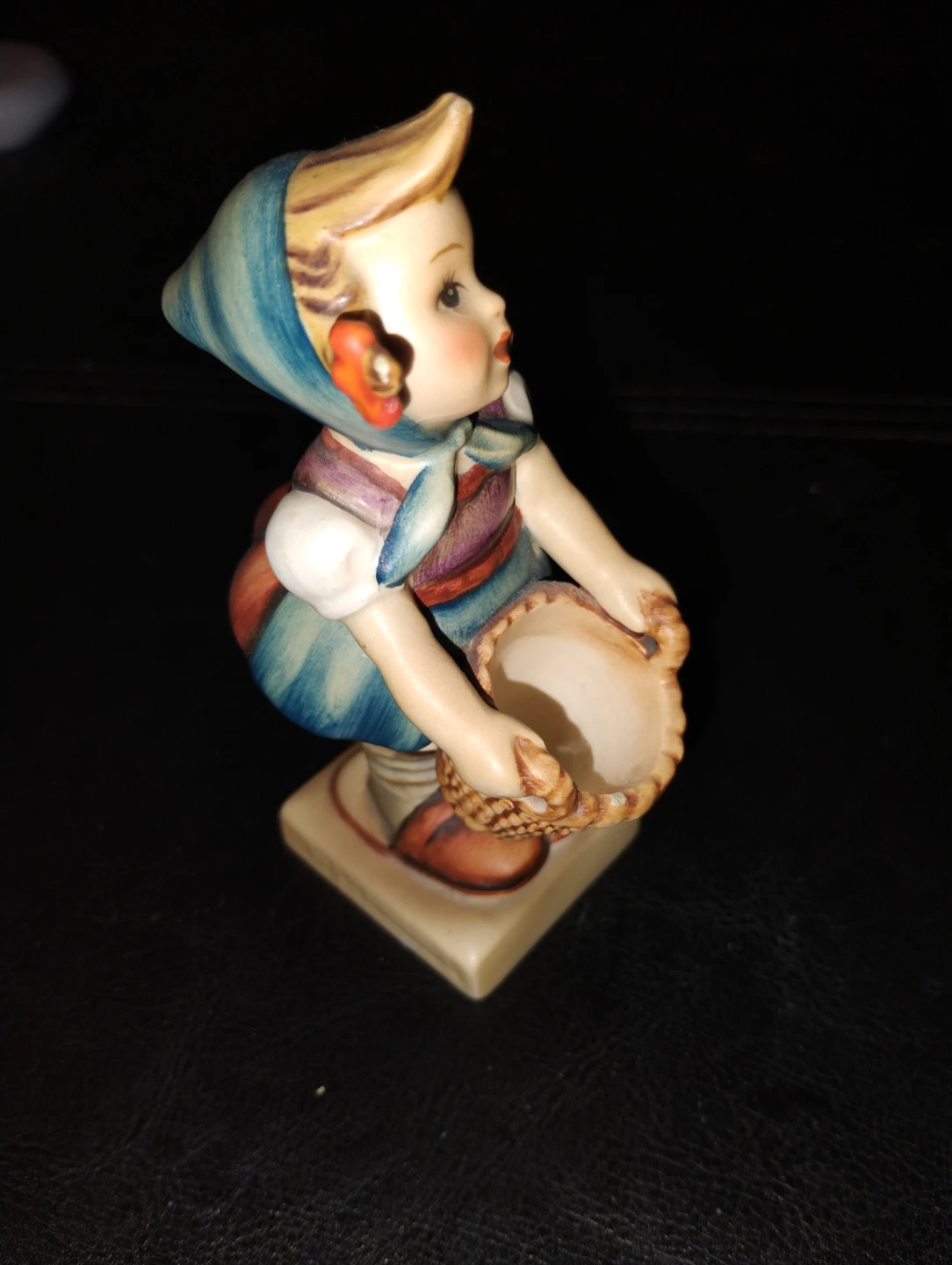 Vintage Hummel Figurine with Basket