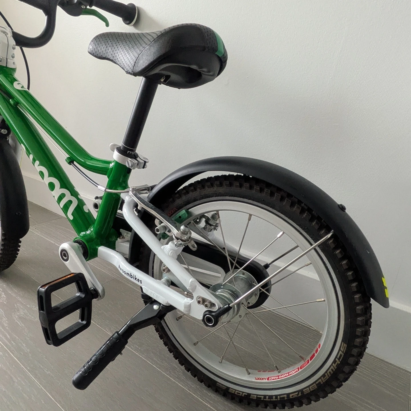 Woom 2 Kids Bike - Green/White - photo 3