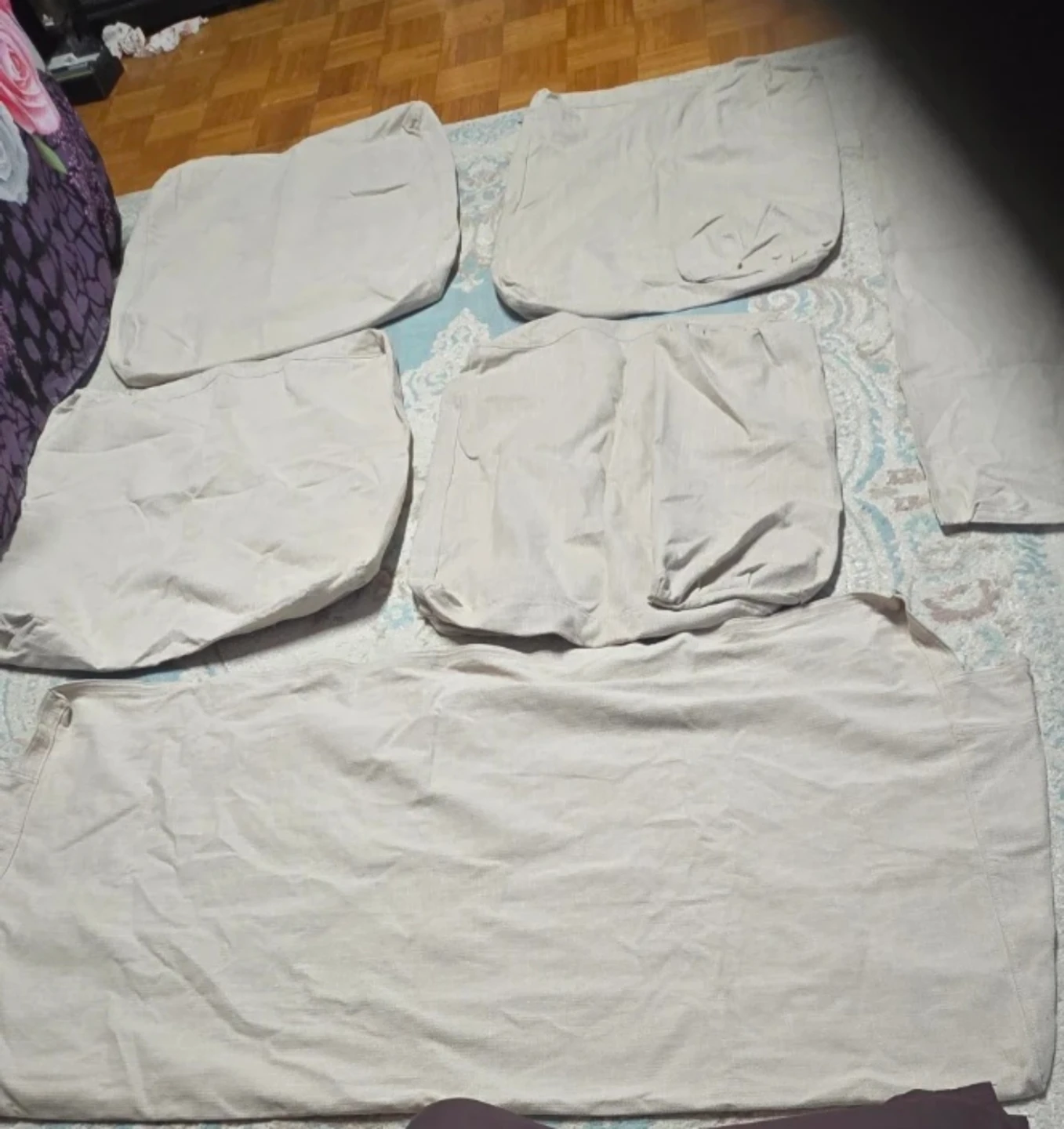 Brand new Beige Couch Cushion Covers - photo 3