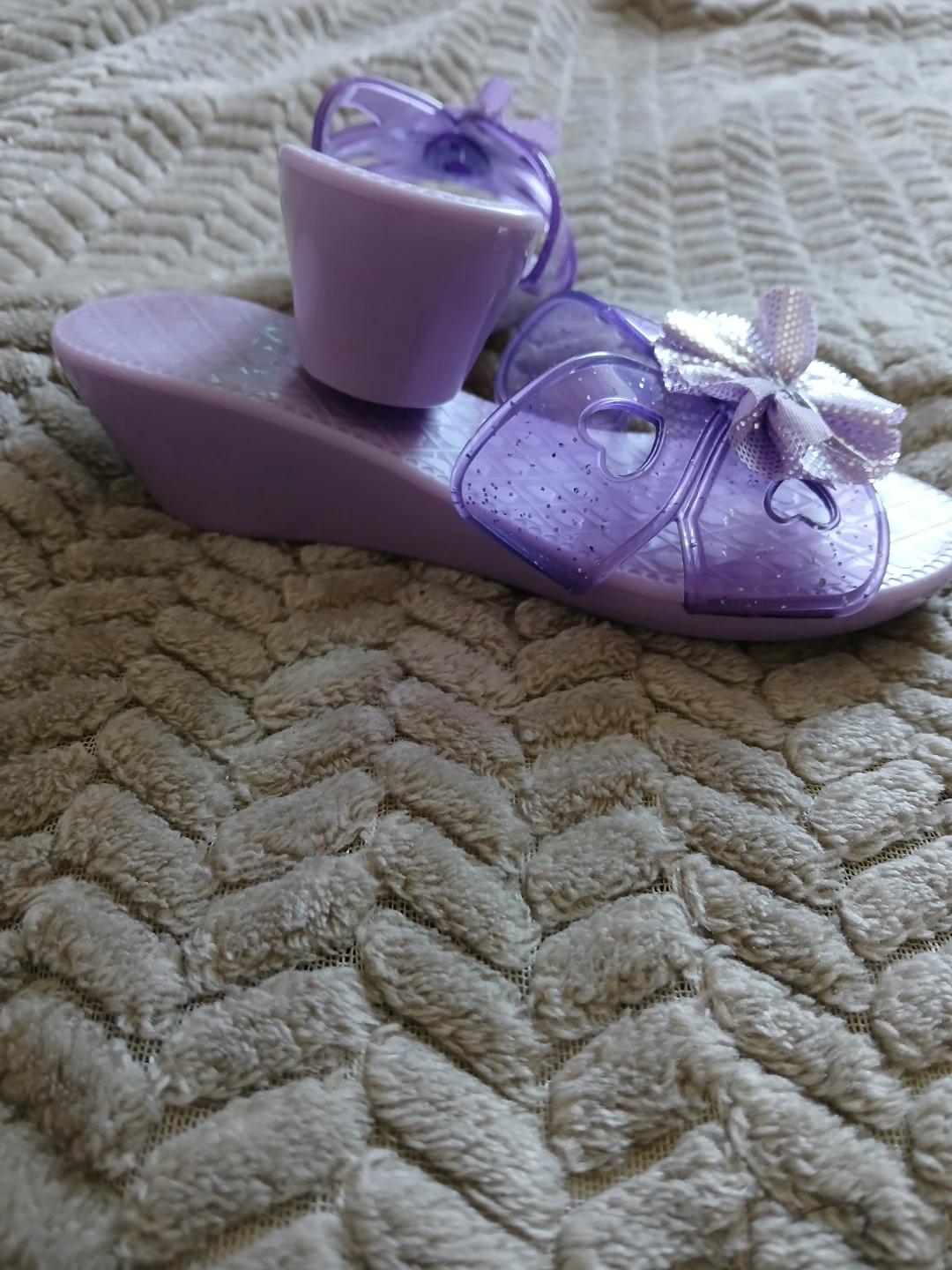 Cute Purple Dress-up Sandals - photo 2