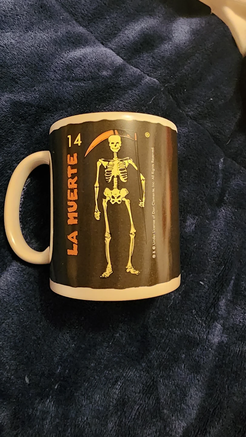 🥕 La Muerte Skeleton Mug #14