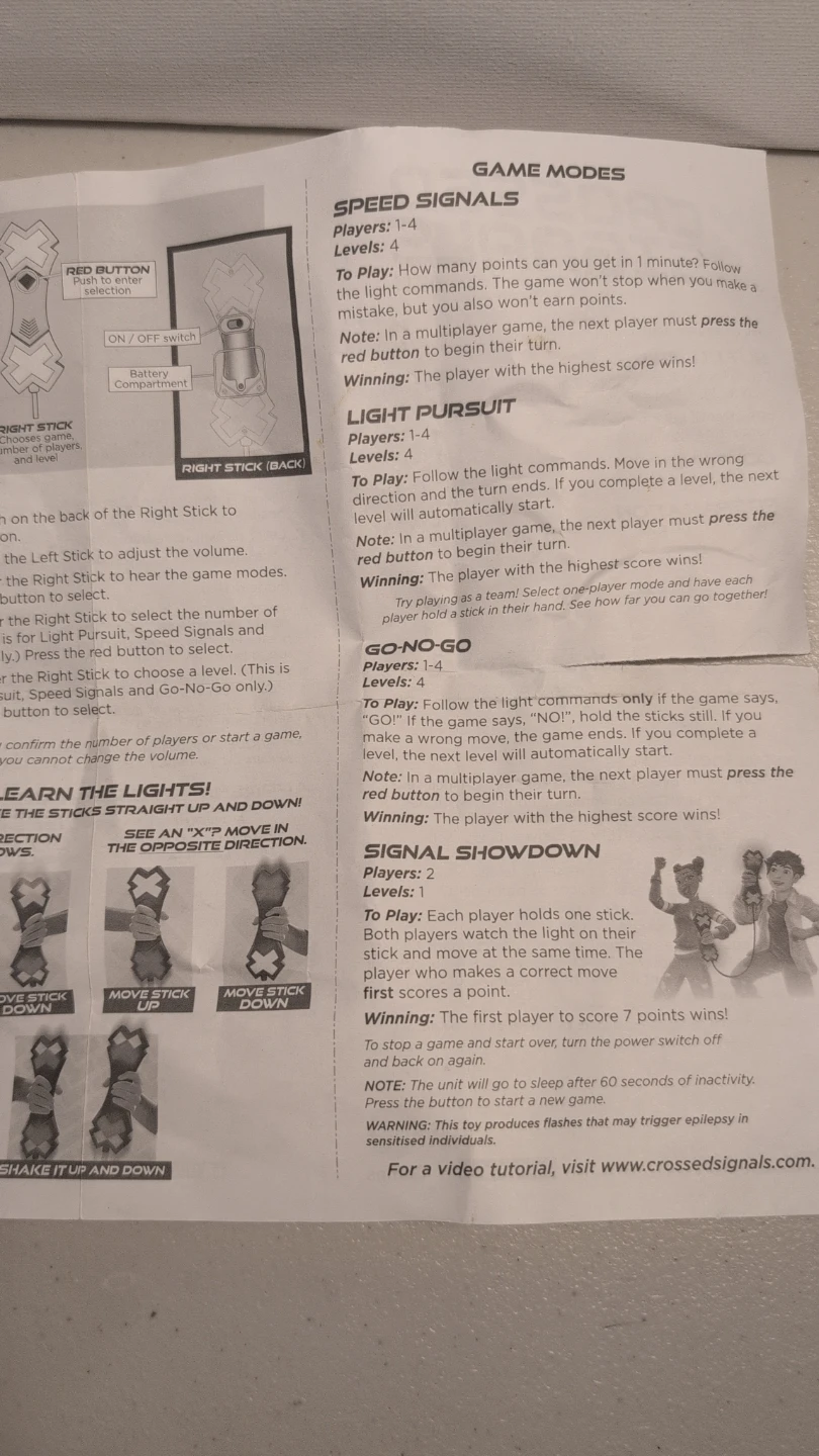 Crossed Signals Game - photo 2