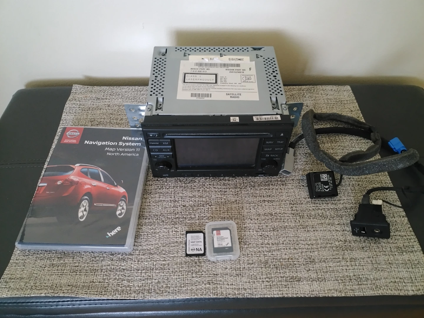 Nissan versa 2008 2011 Navigation System Radio with Map Data - photo 5