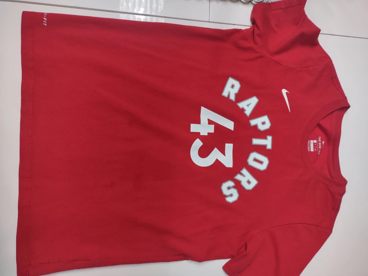 Nike Toronto Raptors #43 Dri-FIT T-Shirt