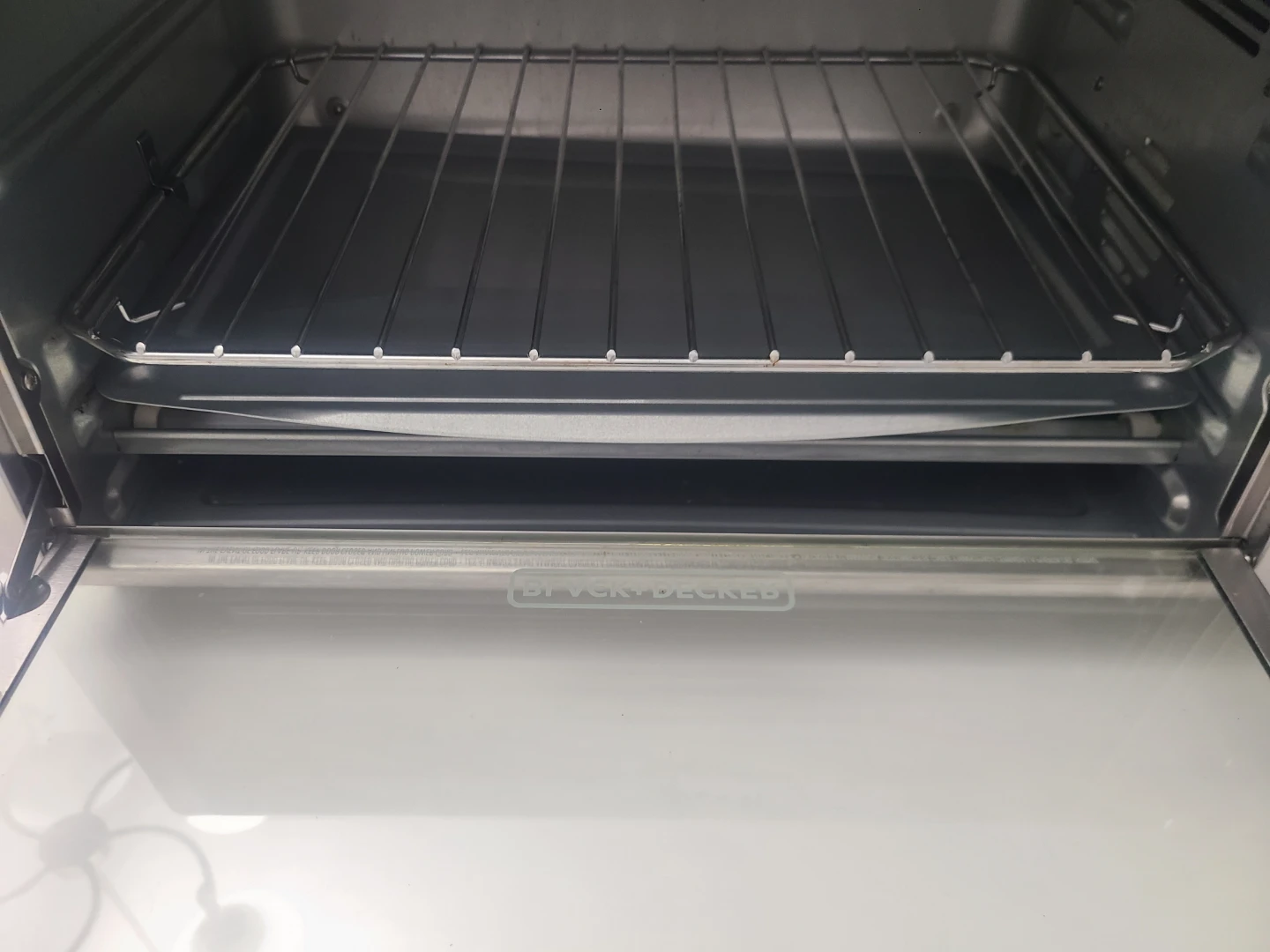 Black&Decker Crisp 'N Bake Air Fry Toaster Oven, Extra 8 Wide - photo 4