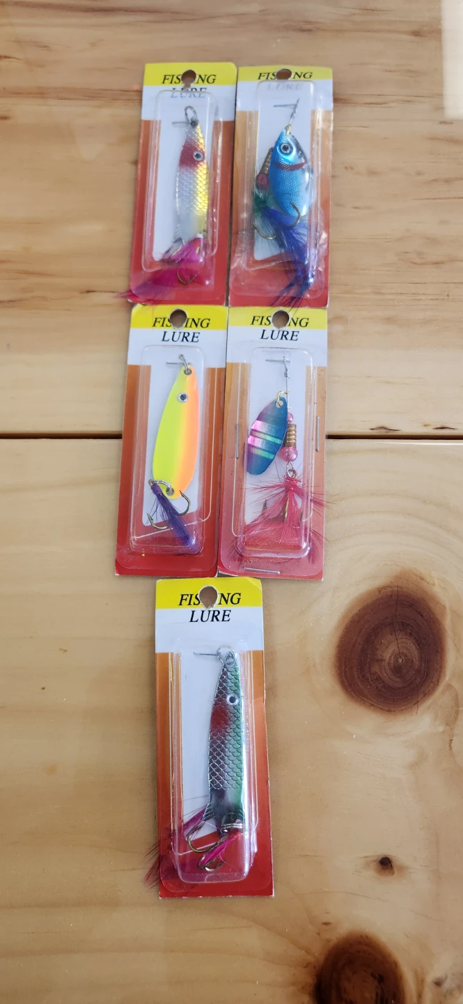 Lot of 5 Fishing Lures