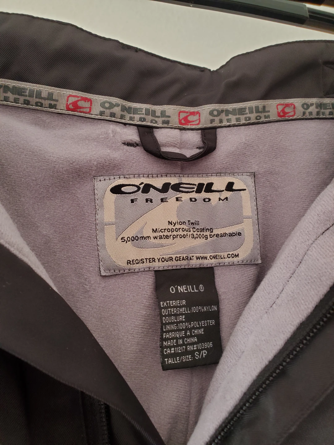 O'Neill Freedom Series Snow Pants S/P - photo 2