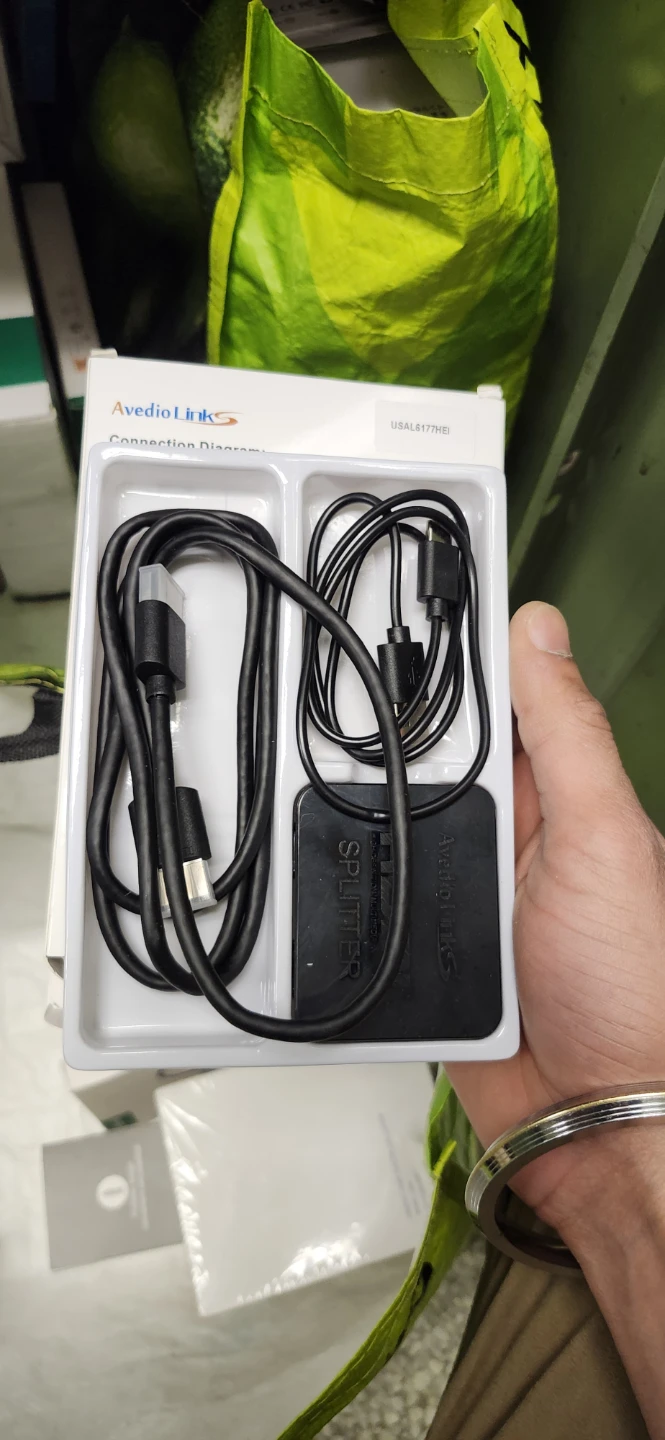 AvedioLinks HDMI Splitter 4Kx1 (1 Input 3 Output)