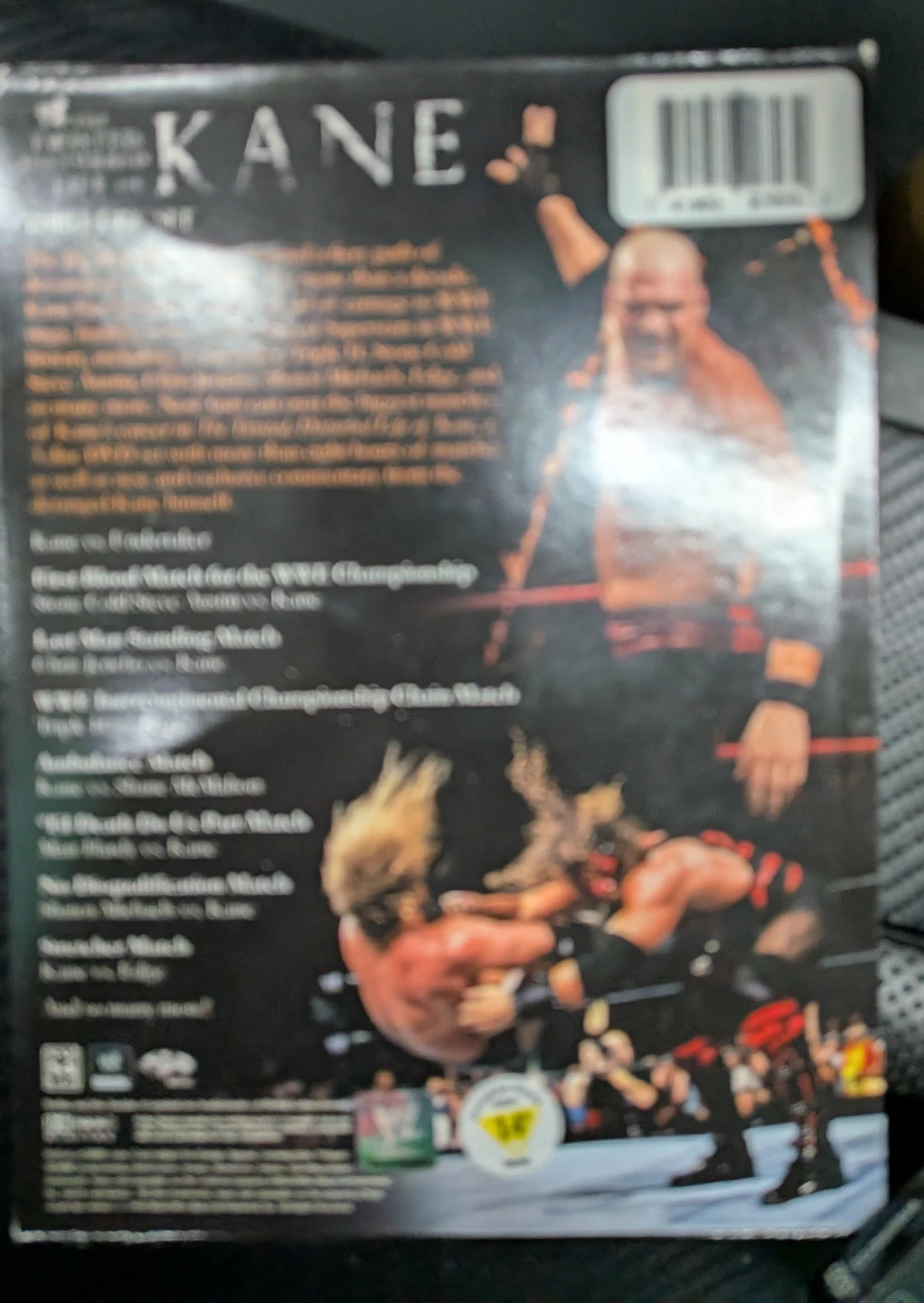 WWE Kane: The Twisted, Disturbed Life DVD Set - photo 2