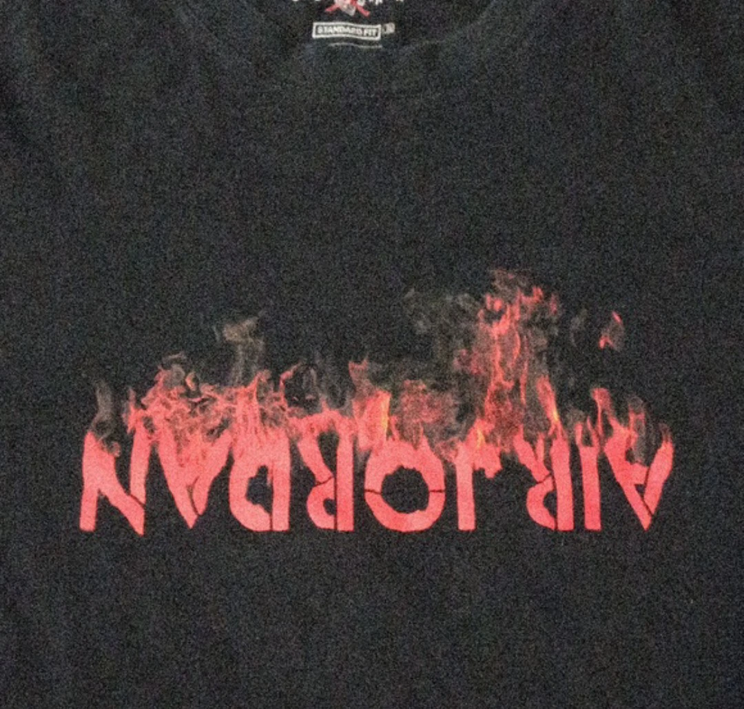 Air Jordan flames shirt - photo 2