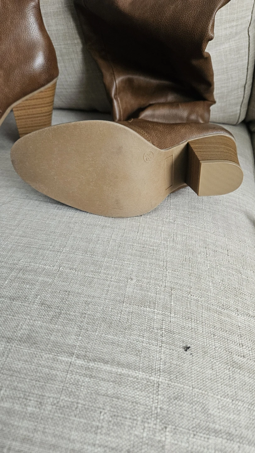 Brown Knee-High Boots Size 8.5 - photo 2