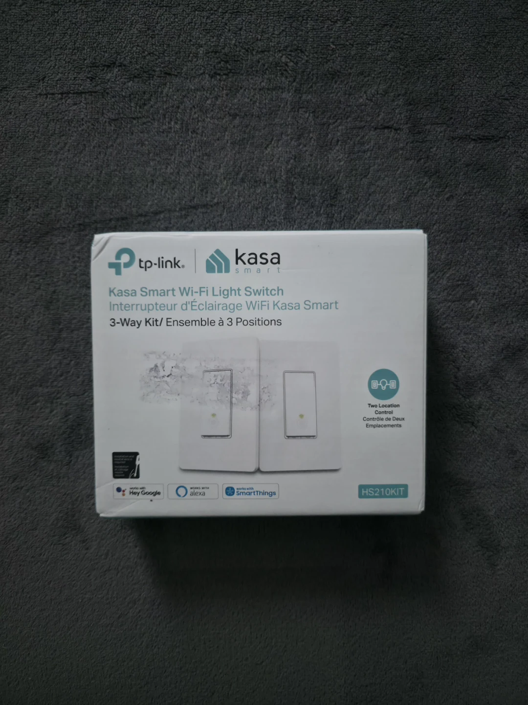 Kasa Smart 3-Way Light Switch Kit (HS210 KIT)