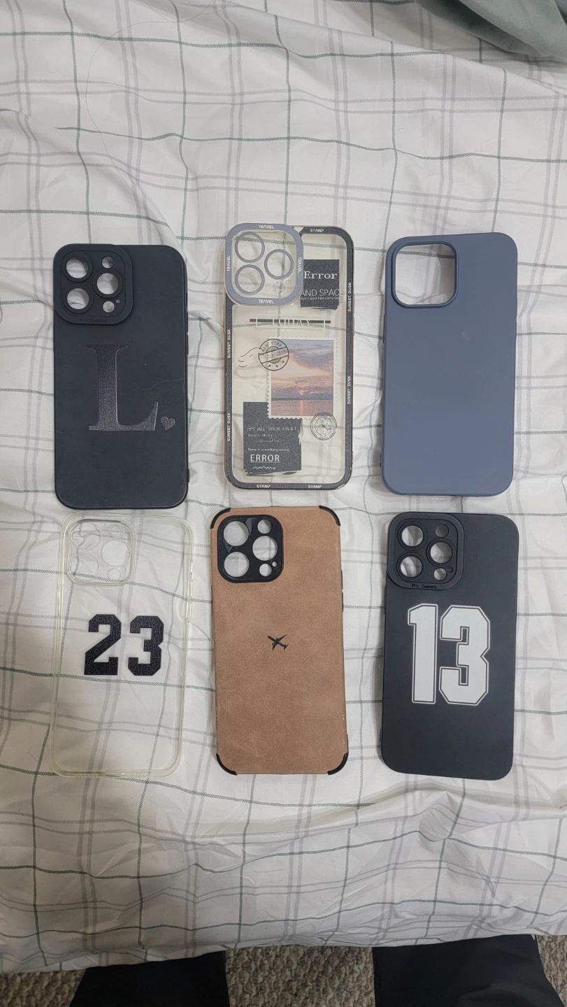 iPhone  14pro maxCases Bundle - Assorted Styles