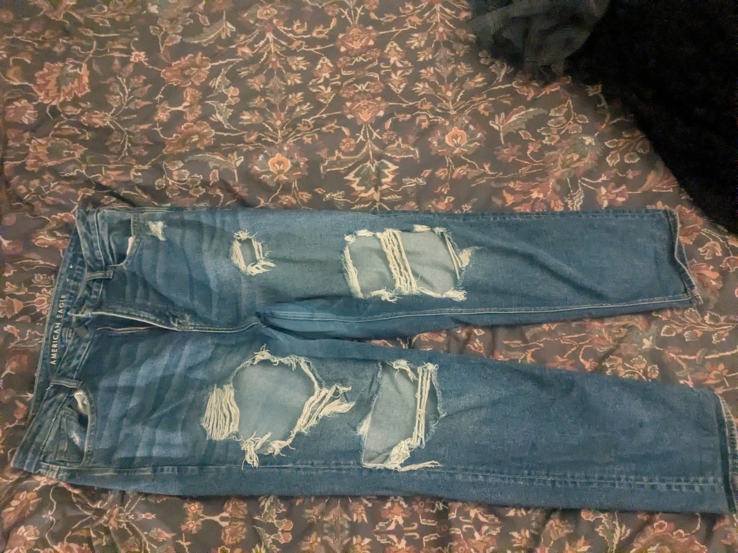 American Eagle Curvy Mom Jeans Size 14 Long