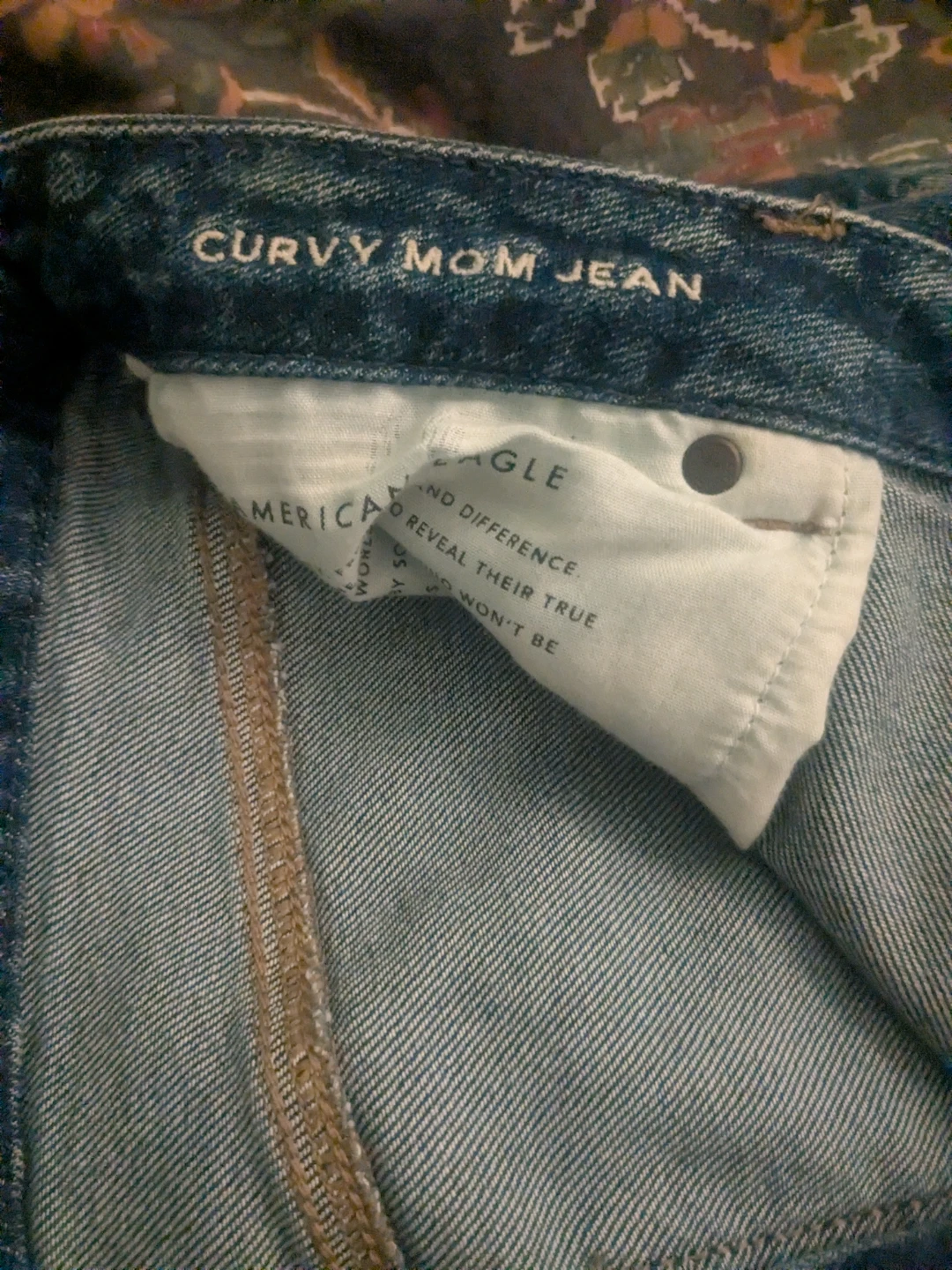 American Eagle Curvy Mom Jeans Size 14 Long - photo 2