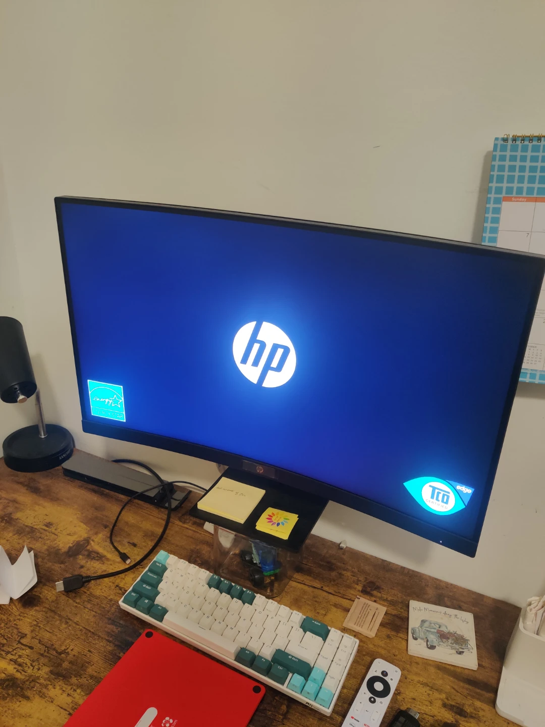 HP Curved Monitor  27 inch FHD IPS panel