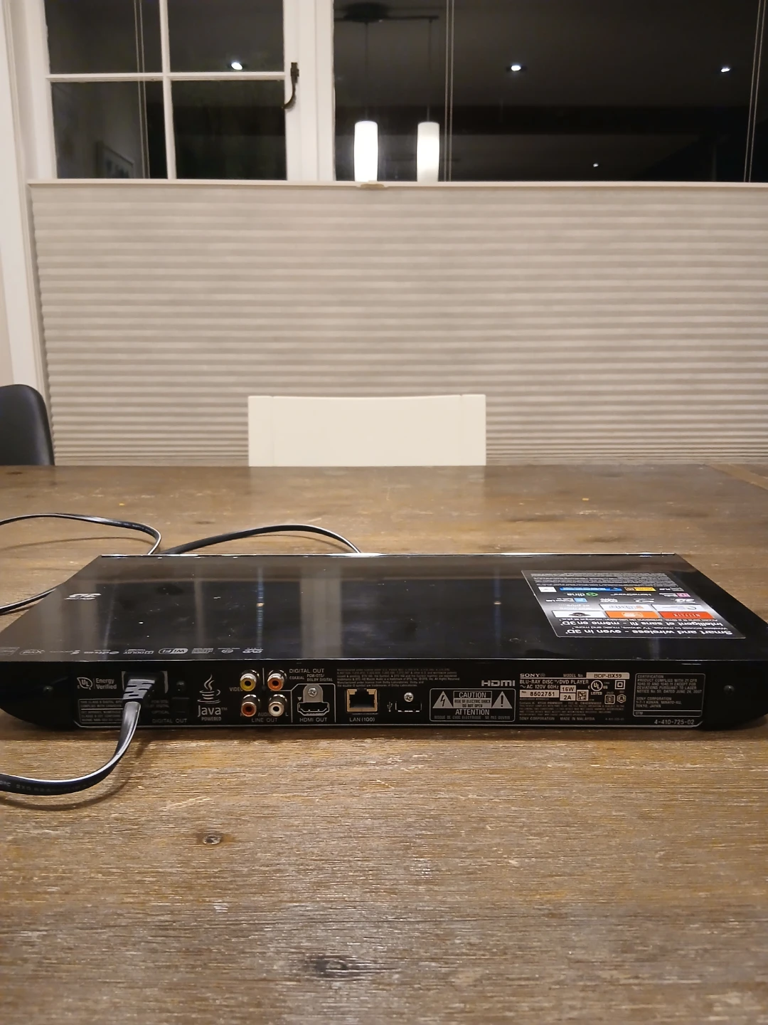 Sony Blu-ray 3D Disc Player - photo 3