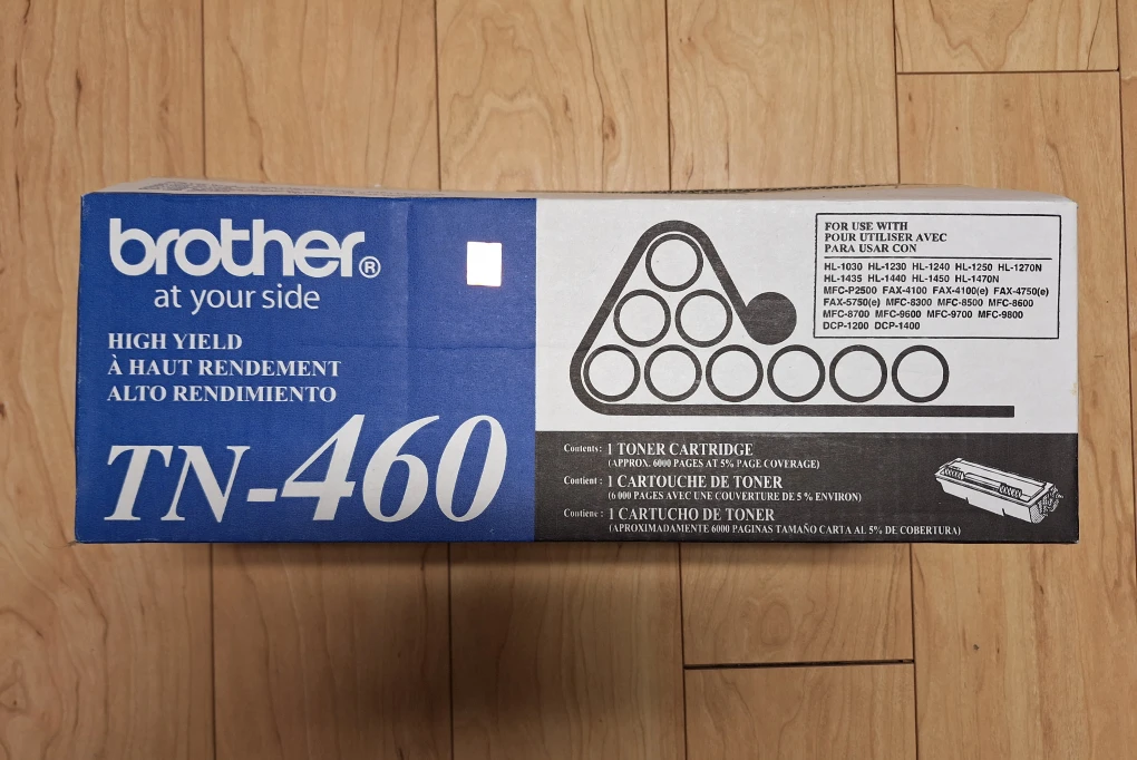Brother TN-460 Toner Cartridge - New