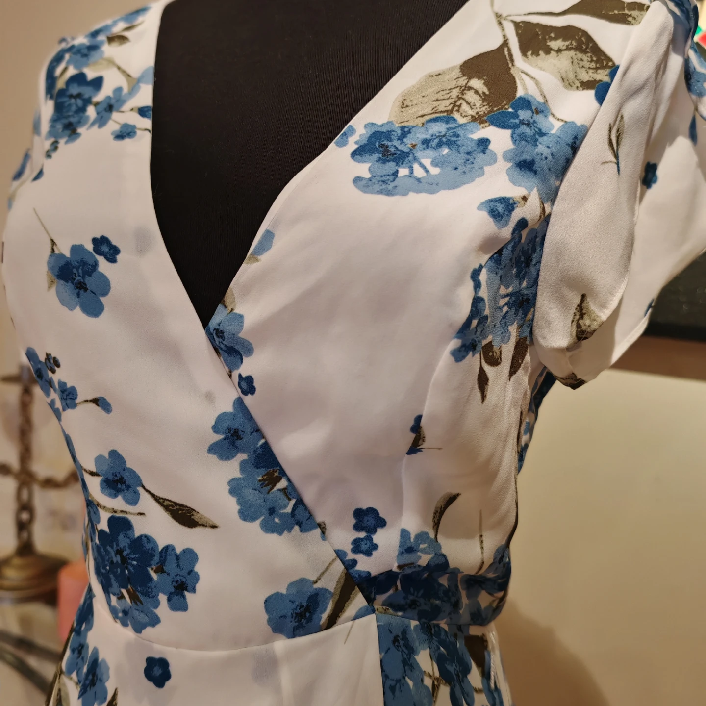 Lulus French Countryside White Floral Print High-Low Dress - photo 5