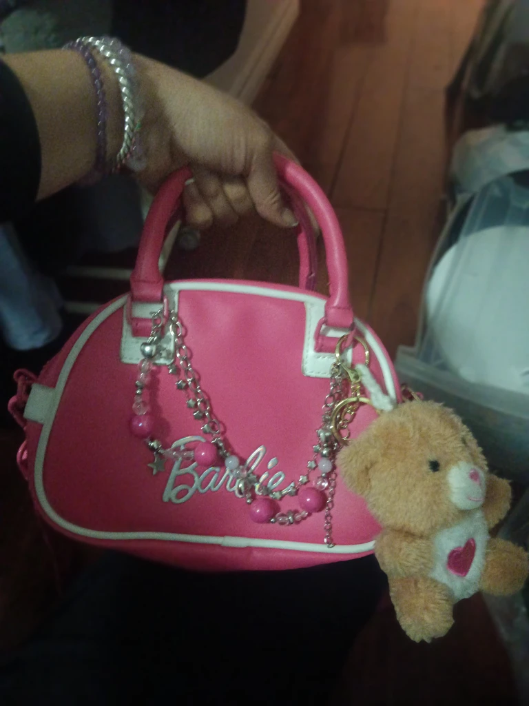 Barbie Pink Handbag with Accessories