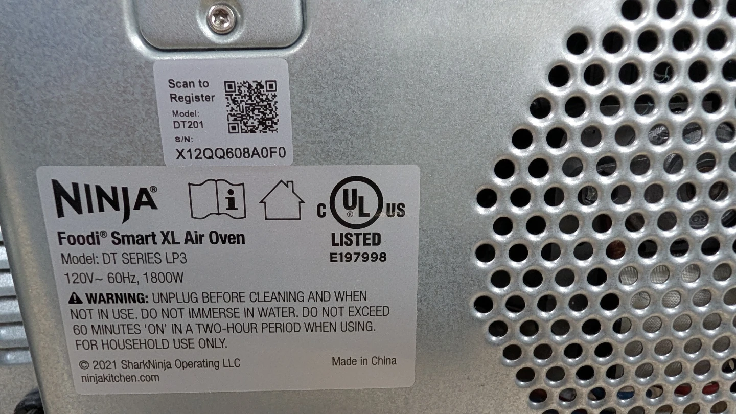 Ninja Foodi Smart XL Air Oven DT201 - photo 2