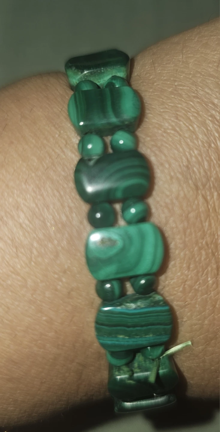 Malachite Gemstone Bracelet - photo 3
