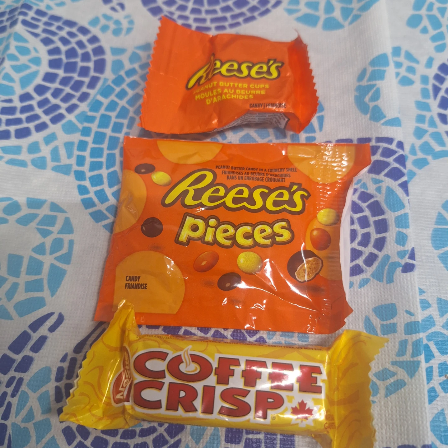 Reese's and Coffee Crisp