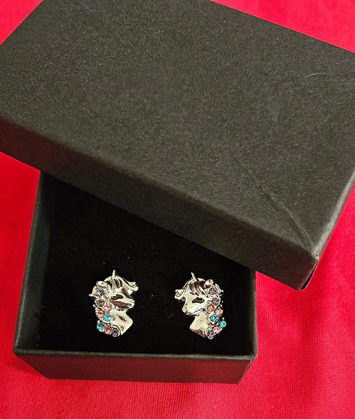 NEW! Stainless Steel Unicorn Earrings