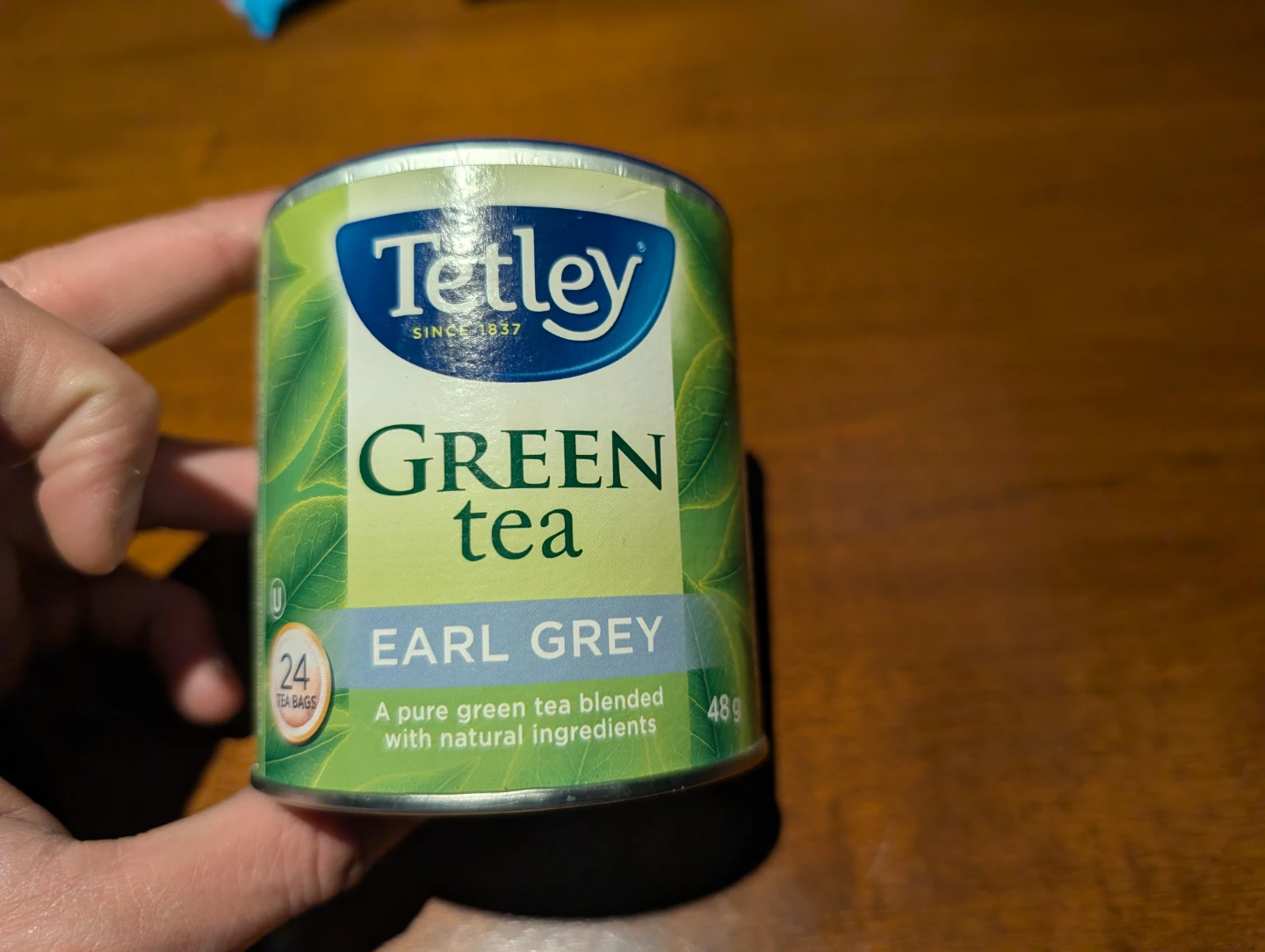 Tetley Green Tea Earl Grey - 48g