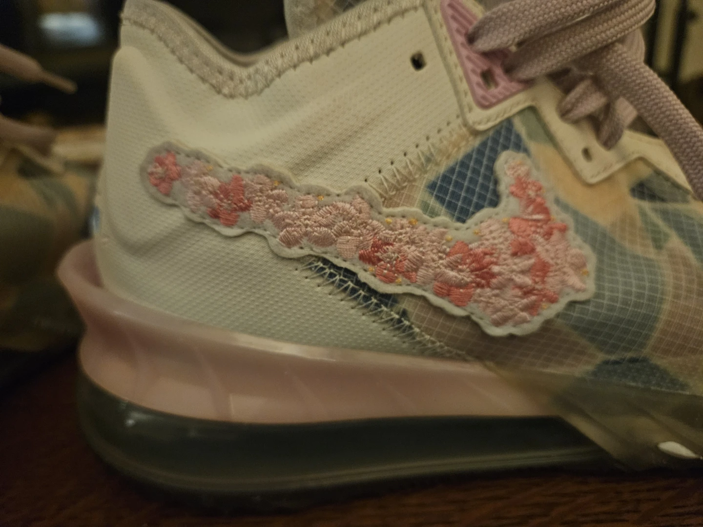 Nike LeBron Witness 5 "Cherry Blossom" Basketball Shoes - photo 4