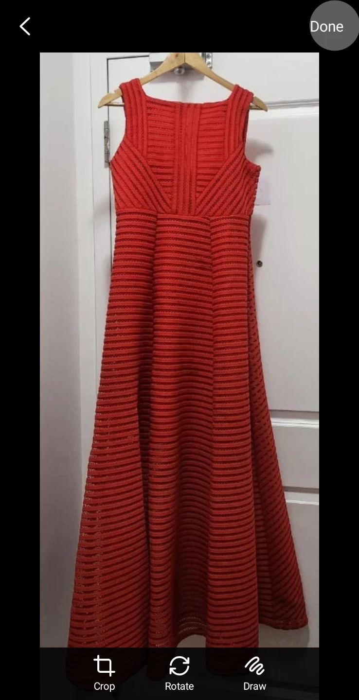 Red Sleeveless Maxi Dress - photo 2